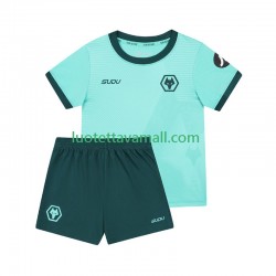 Lapset Wolverhampton Wanderers 2025-2026 Lyhythihainen Fanipaita ,Vieras