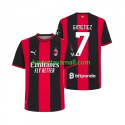 Miehet AC Milan Gimenez 7 2026-2027 Lyhythihainen Fanipaita ,Koti Miehet AC Milan Gimenez 7 2026-2027 Lyhythihainen Fanipaita ,Koti