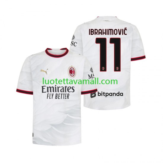 Miehet AC Milan Ibrahimovic 11 2026-2027 Lyhythihainen Fanipaita ,Vieras