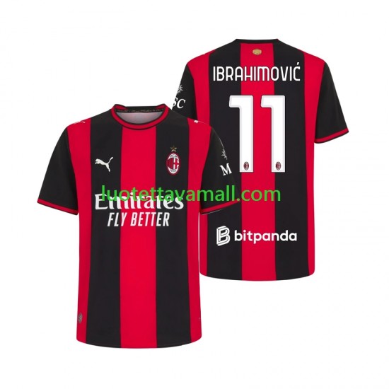 Miehet AC Milan Ibrahimovic 11 2026-2027 Lyhythihainen Fanipaita ,Koti