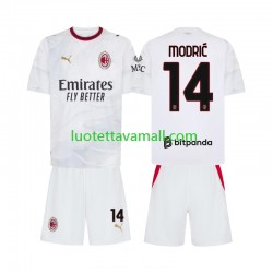 Lapset AC Milan Luka Modric 14 2026-2027 Lyhythihainen Fanipaita ,Vieras