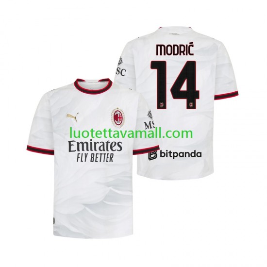 Miehet AC Milan Luka Modric 14 2026-2027 Lyhythihainen Fanipaita ,Vieras