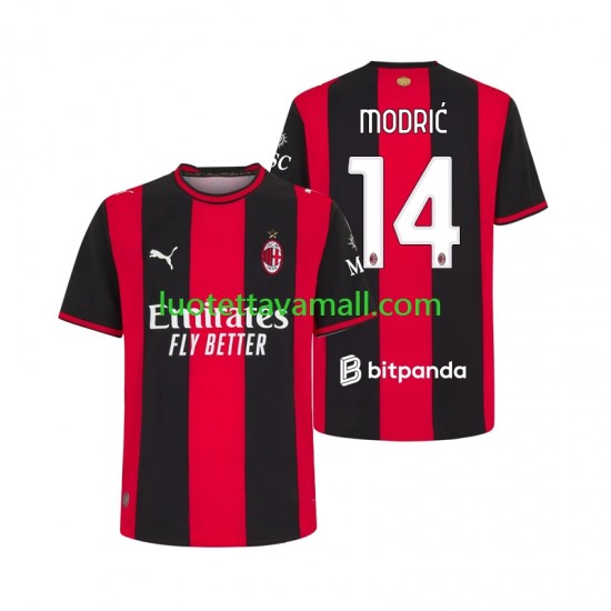 Miehet AC Milan Luka Modric 14 2026-2027 Lyhythihainen Fanipaita ,Koti