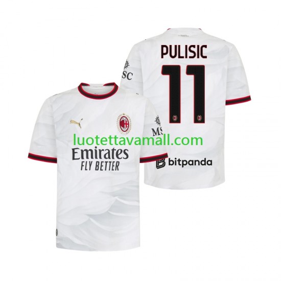 Miehet AC Milan Pulisic 11 2026-2027 Lyhythihainen Fanipaita ,Vieras