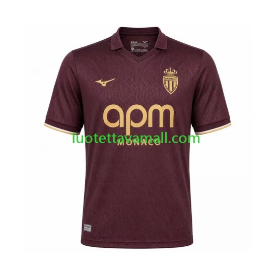 Miehet AS Monaco 2026-2027 Lyhythihainen Fanipaita ,Vieras