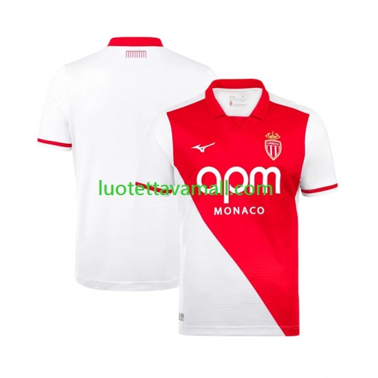 Miehet AS Monaco 2026-2027 Lyhythihainen Fanipaita ,Koti