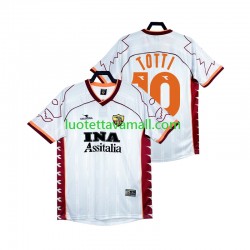 Miehet AS Roma Totti 10 Retro 1999 2000 Lyhythihainen Fanipaita ,Vieras Miehet AS Roma Totti 10 Retro 1999 2000 Lyhythihainen Fanipaita ,Vieras