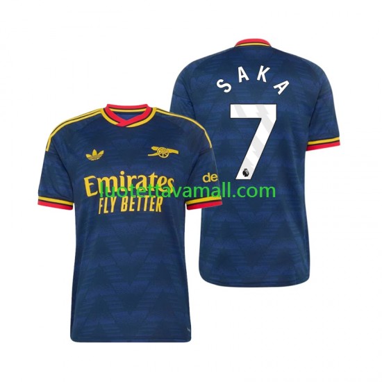 Miehet Arsenal Bukayo Saka 7 2026-2027 Lyhythihainen Fanipaita ,Vieras