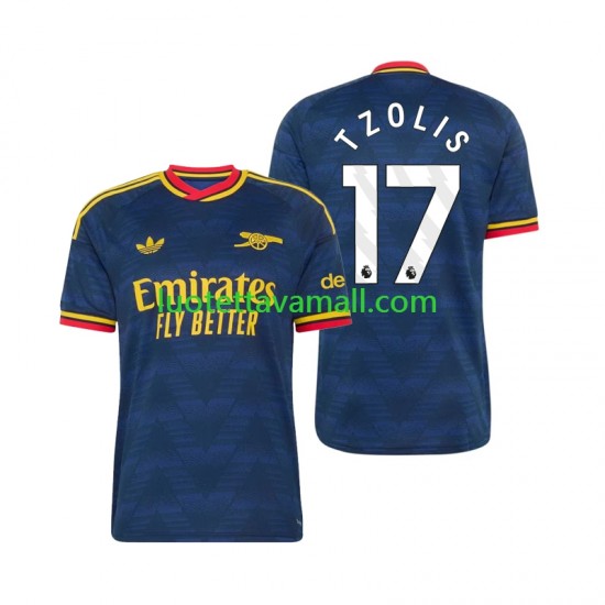 Miehet Arsenal Christos Tzolis 17 2026-2027 Lyhythihainen Fanipaita ,Vieras