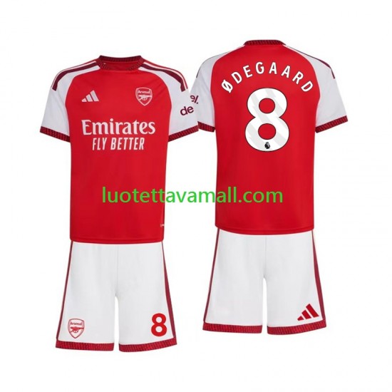 Lapset Arsenal Martin Odegaard 8 2026-2027 Lyhythihainen Fanipaita ,Koti