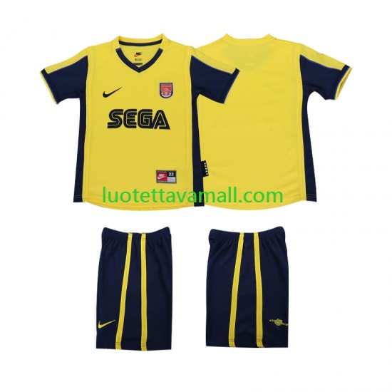 Lapset Arsenal Retro 2000 2001 Lyhythihainen Fanipaita ,Vieras