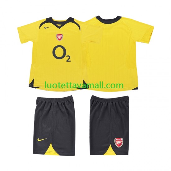 Lapset Arsenal Retro 2005 2006 Lyhythihainen Fanipaita ,Vieras