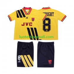 Lapset Arsenal WRIGHT 8 Retro 1993 1994 Lyhythihainen Fanipaita ,Vieras Lapset Arsenal WRIGHT 8 Retro 1993 1994 Lyhythihainen Fanipaita ,Vieras