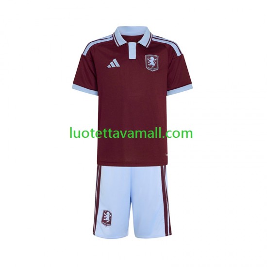 Lapset Aston Villa 2026-2027 Lyhythihainen Fanipaita ,Koti