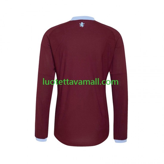 Miehet Aston Villa 2026-2027 Pitkähihainen Fanipaita ,Koti