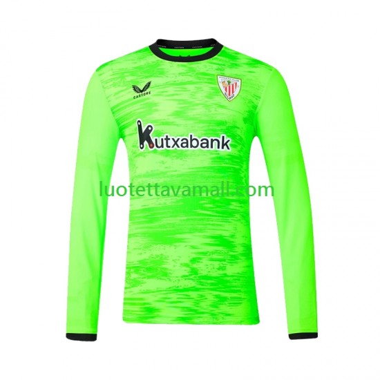Miehet Athletic Bilbao Maalivahdin 2026-2027 Pitkähihainen Fanipaita ,Vieras