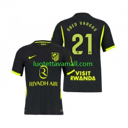 Miehet Atlético Madrid Obed Vargas 21 2026-2027 Lyhythihainen Fanipaita ,Vieras