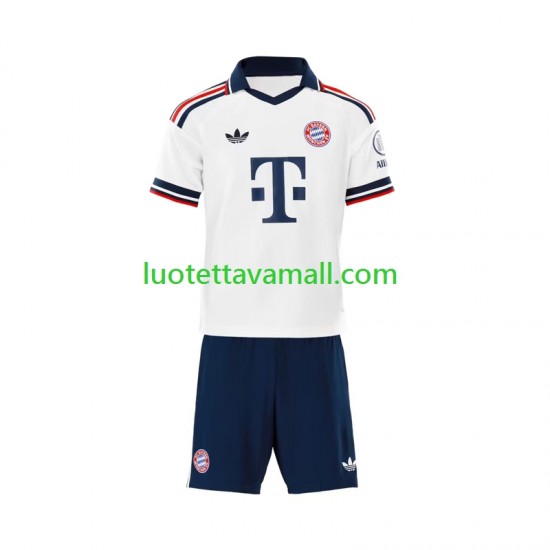 Lapset FC Bayern München 2026-2027 Lyhythihainen Fanipaita ,Vieras