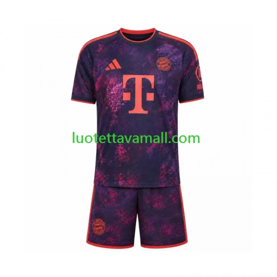 Lapset FC Bayern München 2026-2027 Lyhythihainen Fanipaita ,Kolmas