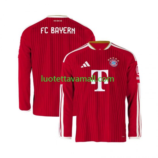 Miehet FC Bayern München 2026-2027 Pitkähihainen Fanipaita ,Koti