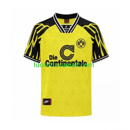 Miehet Borussia Dortmund Retro 1994 Lyhythihainen Fanipaita ,Koti