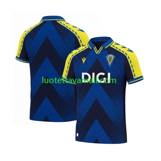 Miehet Cádiz CF Retro 2025-2026 Lyhythihainen Fanipaita ,Koti