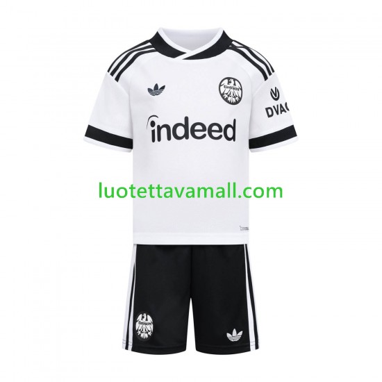Lapset Eintracht Frankfurt 2026-2027 Lyhythihainen Fanipaita ,Vieras