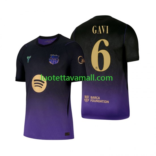 Miehet FC Barcelona Gavi 6 2026-2027 Lyhythihainen Fanipaita ,Vieras