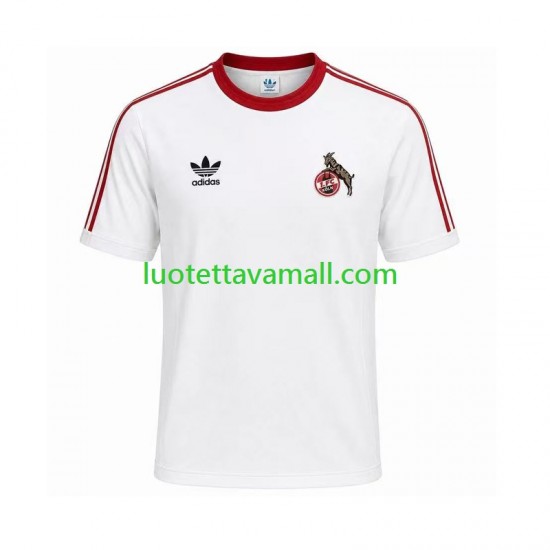 Miehet FC Köln Retro 1986 1987 Lyhythihainen Fanipaita ,Koti
