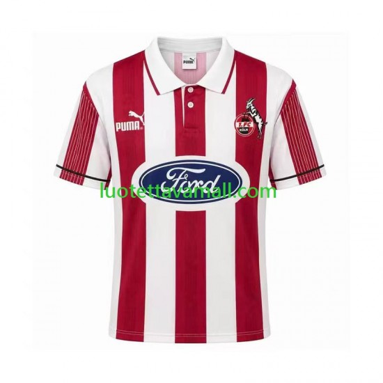 Miehet FC Köln Retro 1995 1996 Lyhythihainen Fanipaita ,Koti