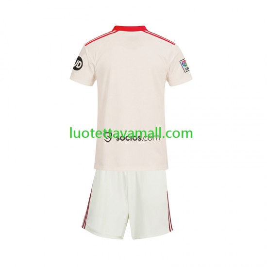 Lapset Sevilla FC Retro 2025-2026 Lyhythihainen Fanipaita ,Koti
