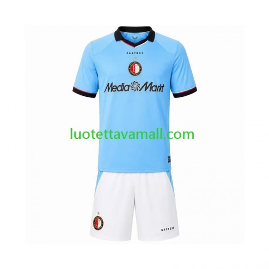 Lapset Feyenoord Rotterdam 2026-2027 Lyhythihainen Fanipaita ,Vieras