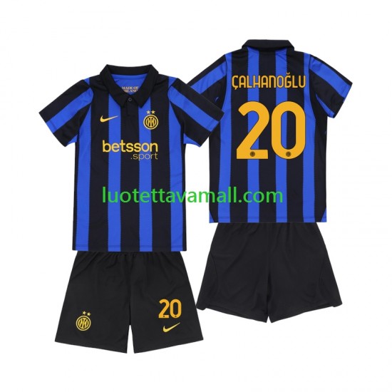 Lapset Inter Milan Hakan Calhanoglu 20 2026-2027 Lyhythihainen Fanipaita ,Koti