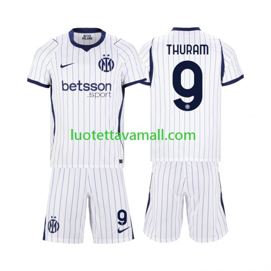 Lapset Inter Milan Marcus Thuram 9 2026-2027 Lyhythihainen Fanipaita ,Vieras