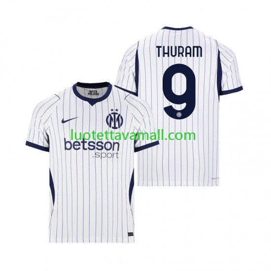 Miehet Inter Milan Marcus Thuram 9 2026-2027 Lyhythihainen Fanipaita ,Vieras