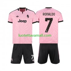 Lapset Juventus Cristiano Ronaldo 7 2026-2027 Lyhythihainen Fanipaita ,Vieras
