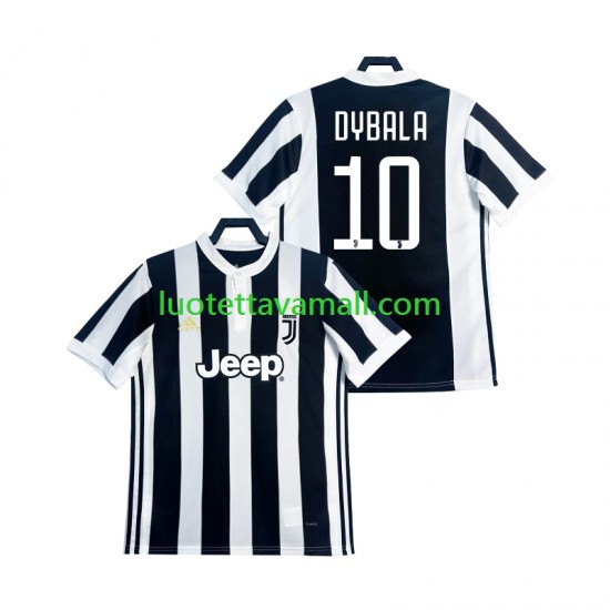 Miehet Juventus DYBALA 21 Retro 2017 2018 Lyhythihainen Fanipaita ,Koti