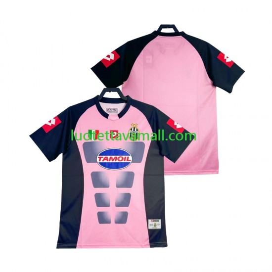 Miehet Juventus Maalivahdin Retro 2002-2003 Lyhythihainen Fanipaita ,Vieras