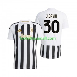 Miehet Juventus Jonathan David 30 2026-2027 Lyhythihainen Fanipaita ,Koti Miehet Juventus Jonathan David 30 2026-2027 Lyhythihainen Fanipaita ,Koti