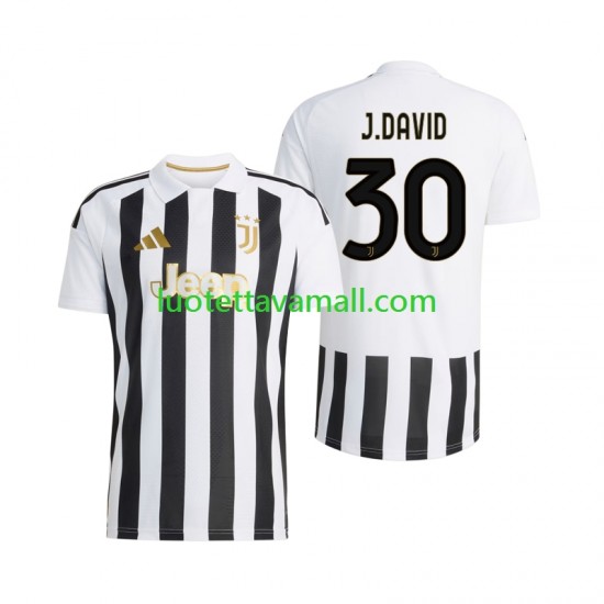 Miehet Juventus Jonathan David 30 2026-2027 Lyhythihainen Fanipaita ,Koti