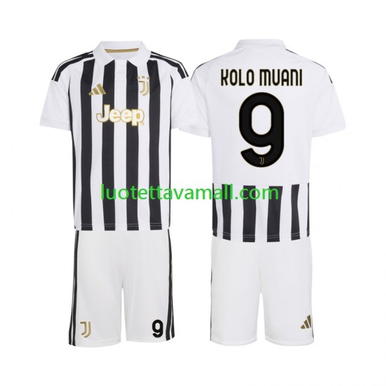 Lapset Juventus Randal Kolo Muani 9 2026-2027 Lyhythihainen Fanipaita ,Koti