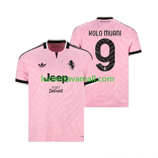 Miehet Juventus Randal Kolo Muani 9 2026-2027 Lyhythihainen Fanipaita ,Vieras