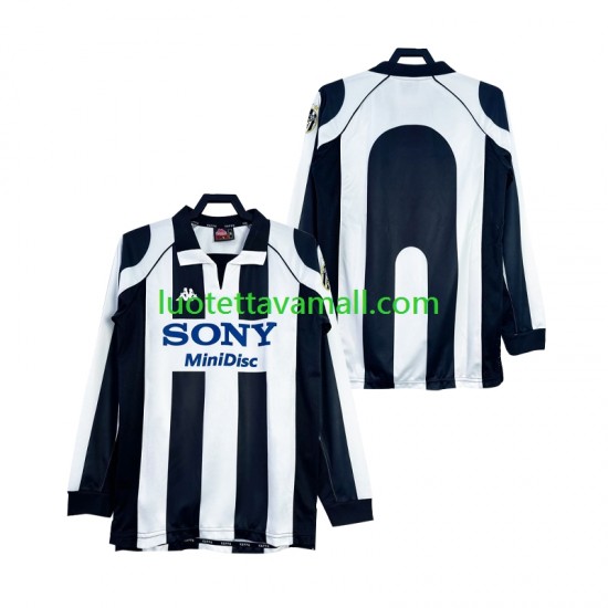 Miehet Juventus Retro 1997 1998 Pitkähihainen Fanipaita ,Koti