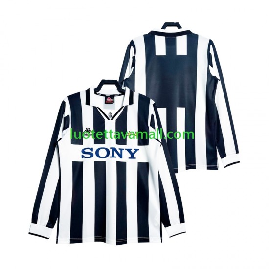 Miehet Juventus Retro 1997 Pitkähihainen Fanipaita ,Koti