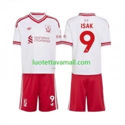 Lapset Liverpool Alexander Isak 9 2026-2027 Lyhythihainen Fanipaita ,Vieras Lapset Liverpool Alexander Isak 9 2026-2027 Lyhythihainen Fanipaita ,Vieras