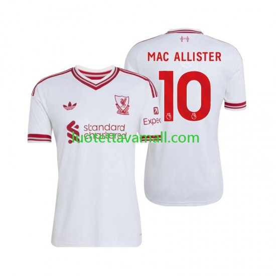 Miehet Liverpool Alexis Mac Allister 10 2026-2027 Lyhythihainen Fanipaita ,Vieras