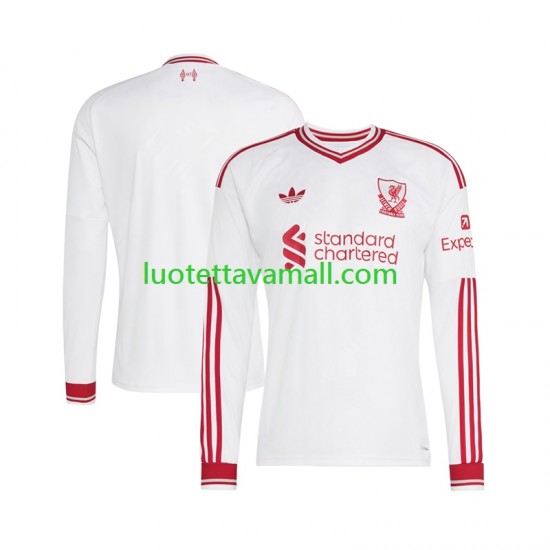 Miehet Liverpool 2026-2027 Pitkähihainen Fanipaita ,Vieras