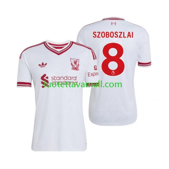 Miehet Liverpool Dominik Szoboszlai 8 2026-2027 Lyhythihainen Fanipaita ,Vieras