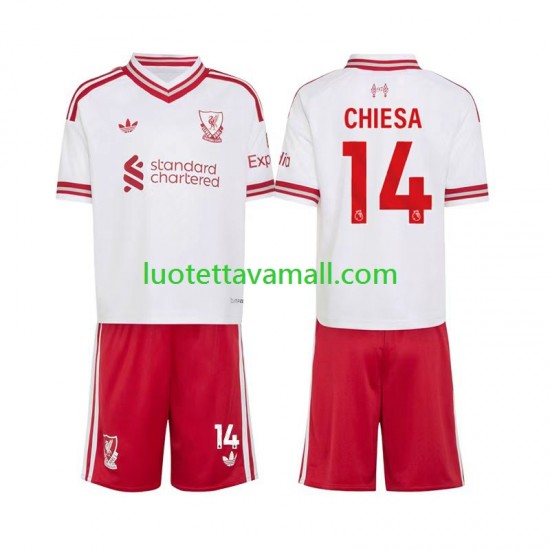 Lapset Liverpool Federico Chiesa 14 2026-2027 Lyhythihainen Fanipaita ,Vieras