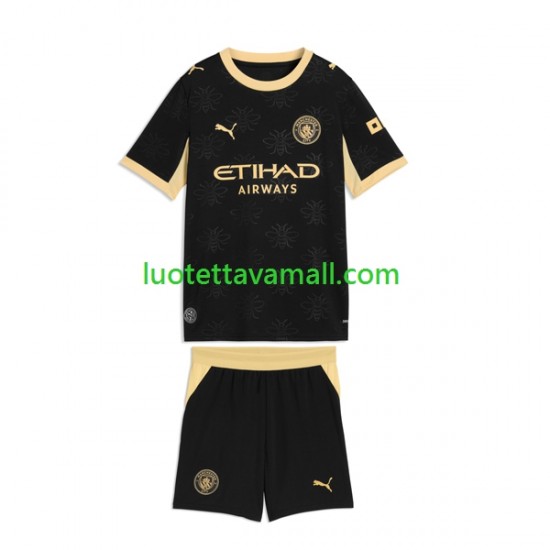 Lapset Manchester City 2026-2027 Lyhythihainen Fanipaita ,Vieras